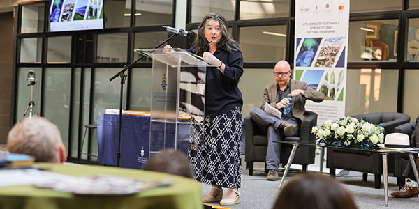 Professor Roksana Osman at WESAF Doctoral event